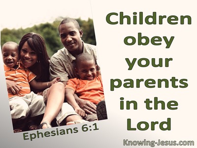 Ephesians 6:1